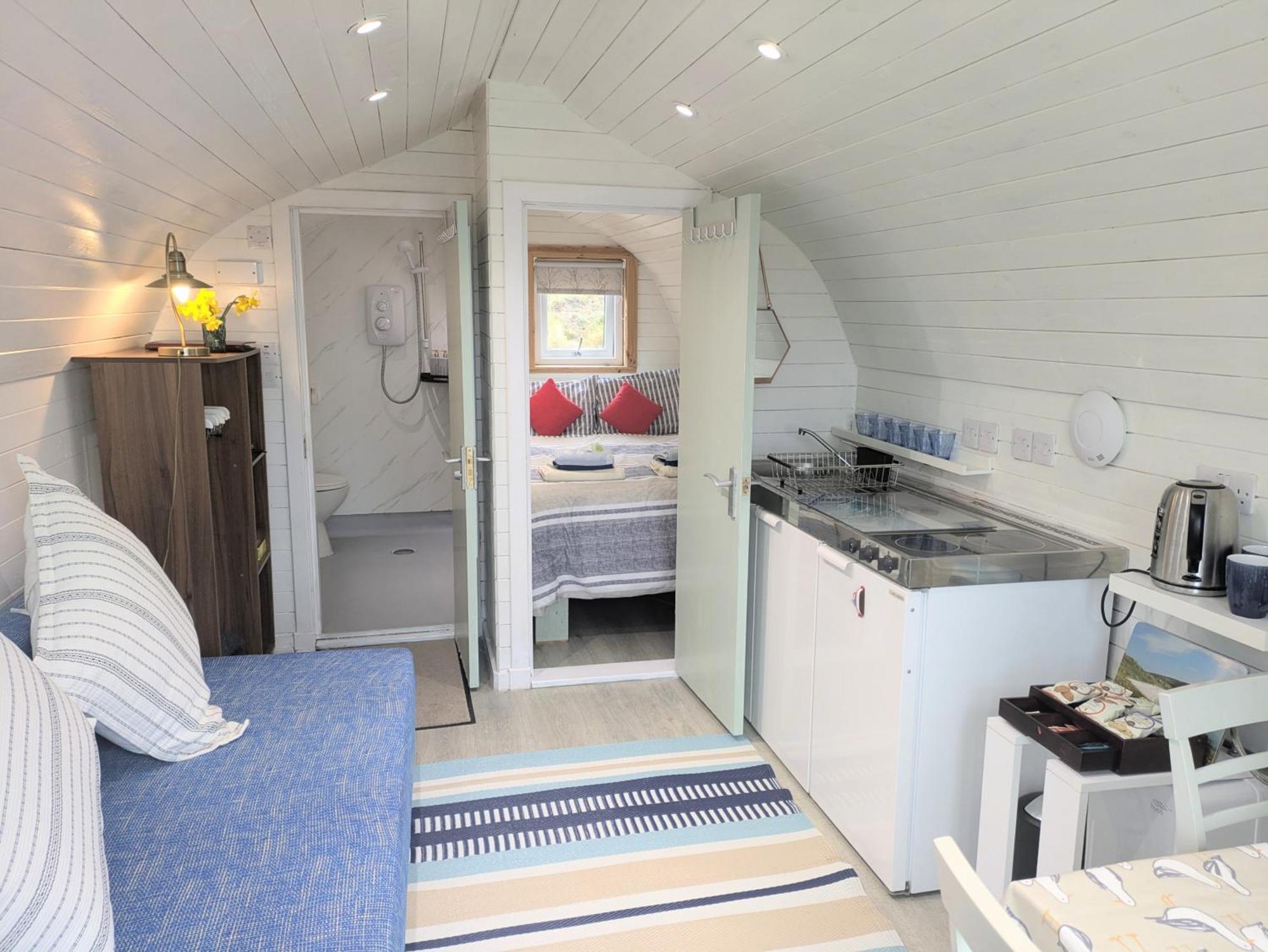 הוילה Glamping Pod For 2 Pod Beag Na Haun Eriskay מראה חיצוני תמונה